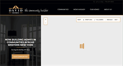 Desktop Screenshot of davidhomes.com